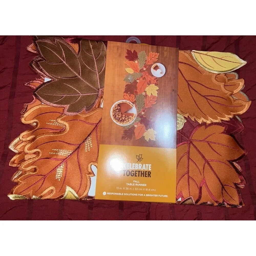 Leaf Table Runner Better Together